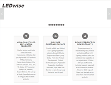 Tablet Screenshot of ledwise.com